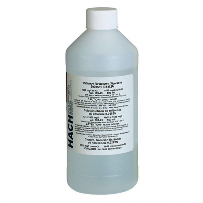 SOLUTION TAMPON DURETE 1 PH 10,1  HACH 42449 - 500ML