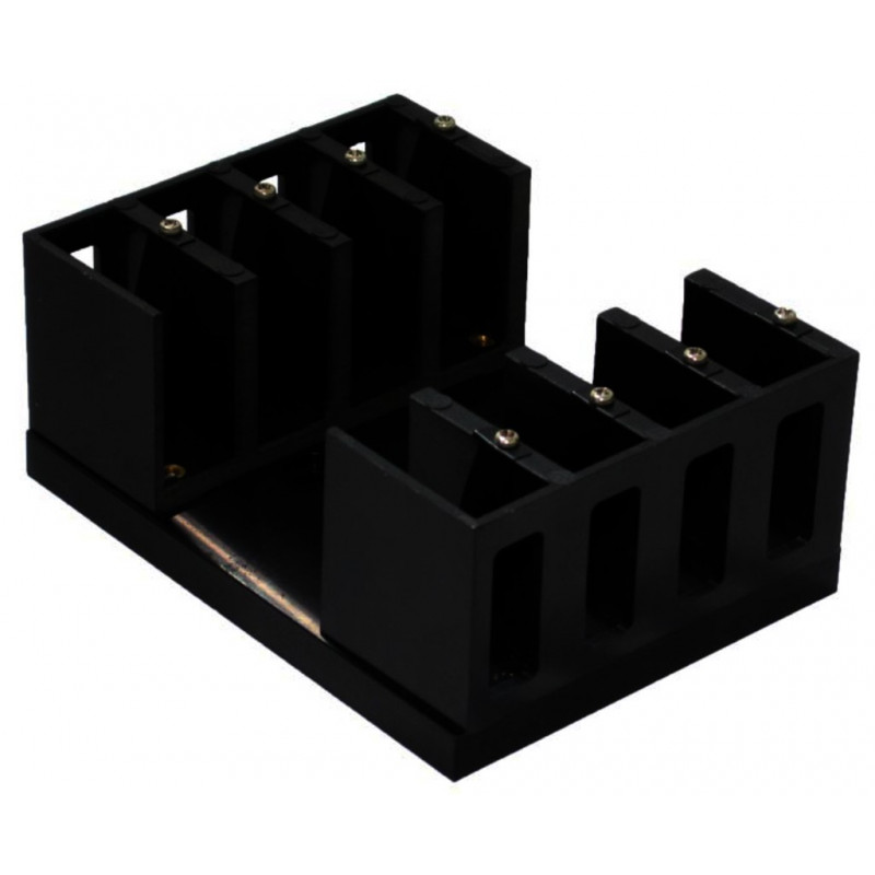 SUPPORT 4 CUVES DE 100MM SPECTROPHOTOMETRE HUMEAU