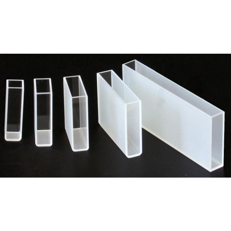 CUVES SPECTRO.HUMEAU EN QUARTZ 100MM-PAR 2