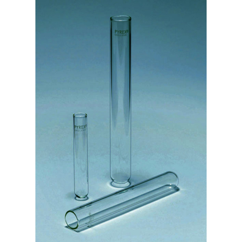TUBE A ESSAI BORD DROIT PYREX 66ML 24X200MM-X50