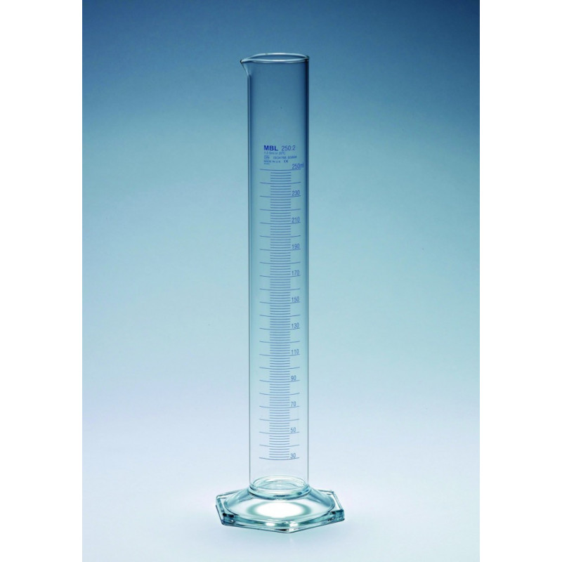 EPROUVETTE GRADUEE VERRE BOROSILICATE 500ML - PACK DE 2