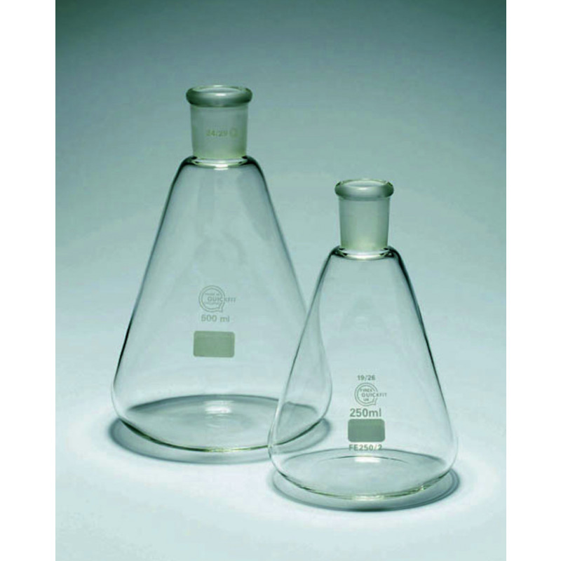 FIOLE CONIQUE COL RODE 19/26 PYREX 25ML-X5