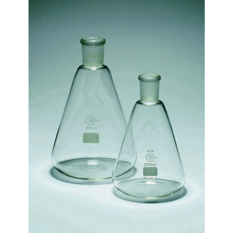 FIOLE CONIQUE COL RODE 19/26 PYREX 50ML-X5