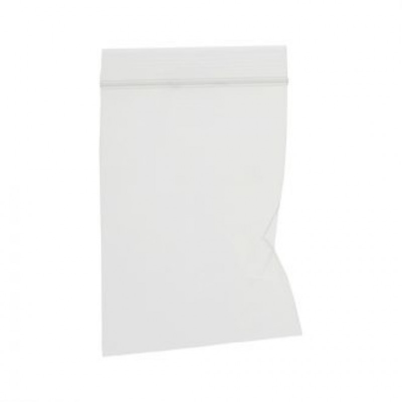 SACHET DE PRELEVEMENT EN PE A GLISSIERE D.80X120MM - P.1000