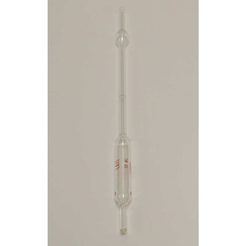 PIPETTE A LAIT 10 ML POINTE CAPILLAIRE POUR EXTRAIT SEC