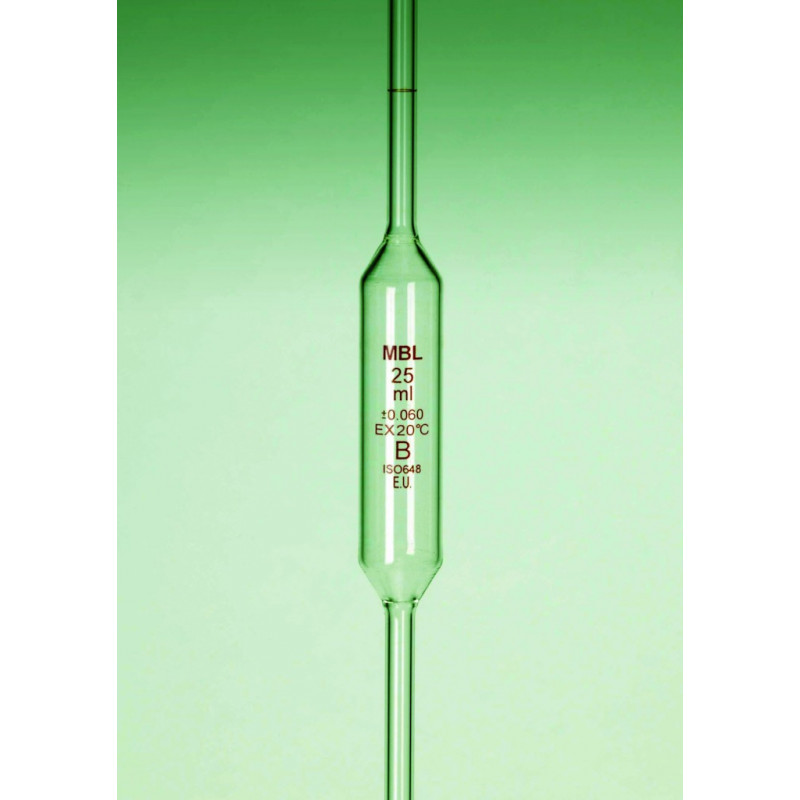 PIPETTE JAUGEE MBL VERRE 1 TRAIT CLASSE B 1ML-PAR 5