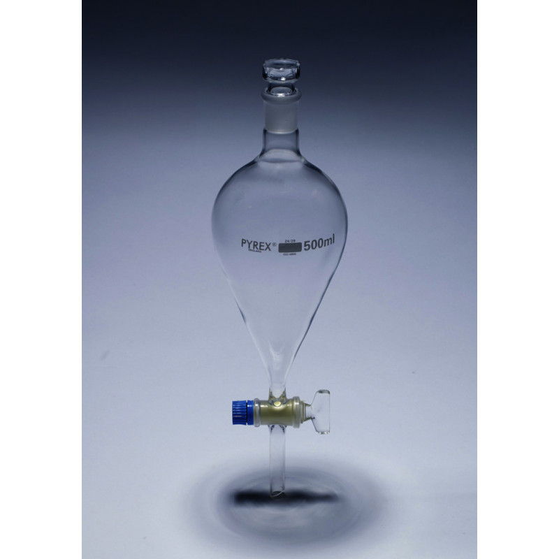 AMPOULE A DECANTER POIRE PYREX BOUCHON CLE 5000ML