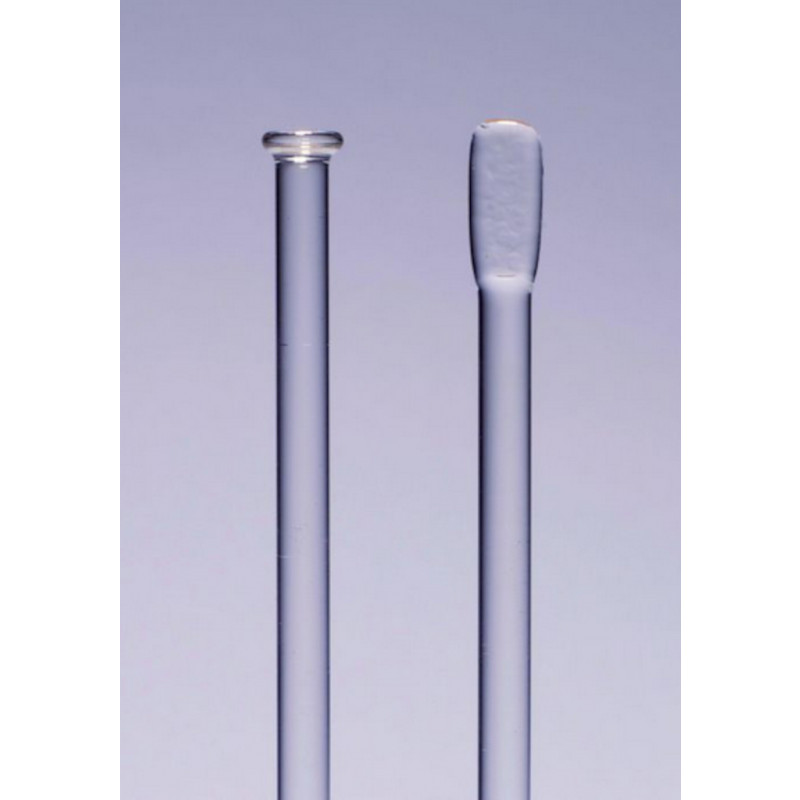 BAGUETTE D'AGITATION EN VERRE DIAM. 6MM - LONG. 200MM - X10