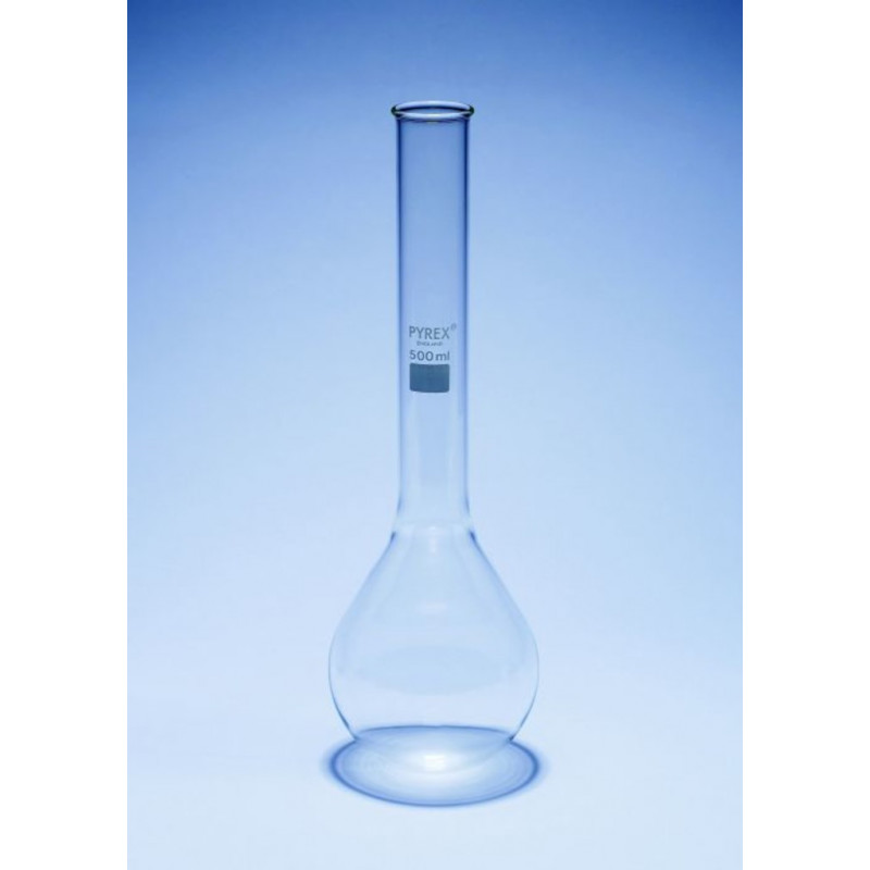 BALLON KJELDHAL VERRE PYREX D.58MM H.240MM CAP.100ML-P.10