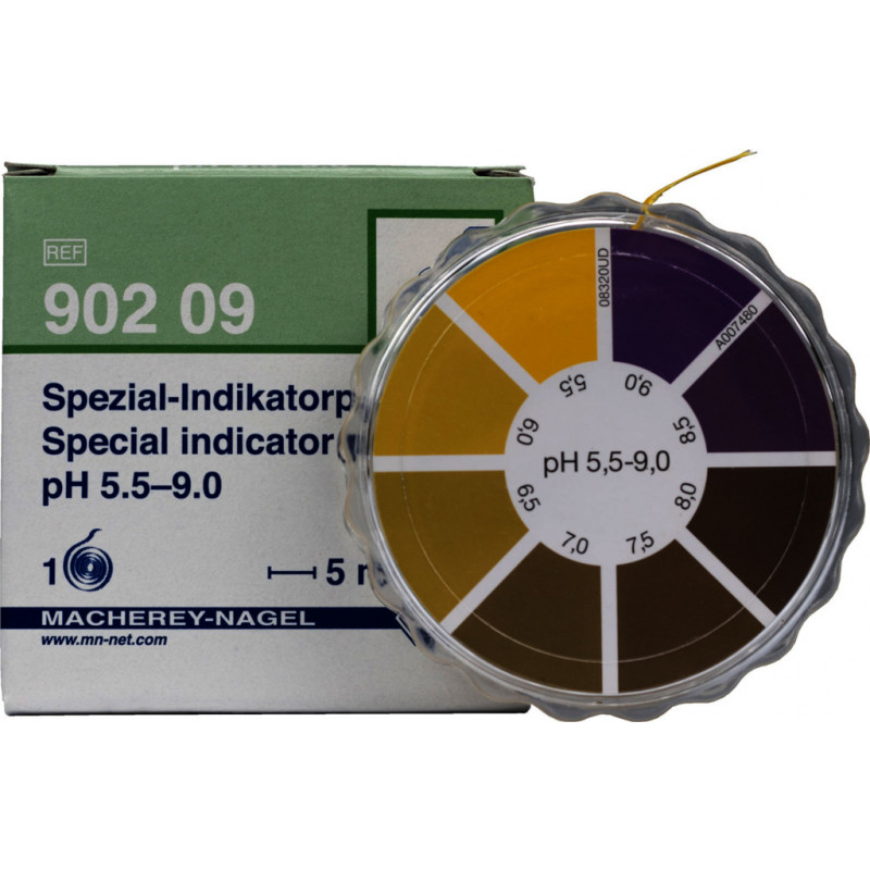 PAPIER INDICATEUR PH5,5-9,0 ROULEAU 5MX7MM