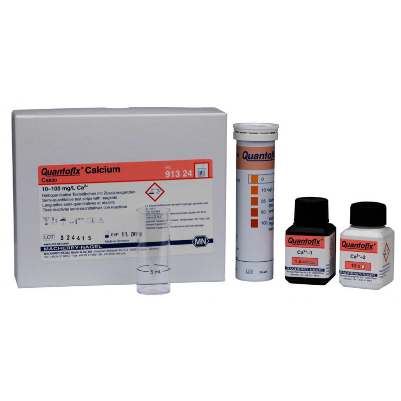 QUANTOFIX CALCIUM 0-100MG/L - 100 BANDELETTES