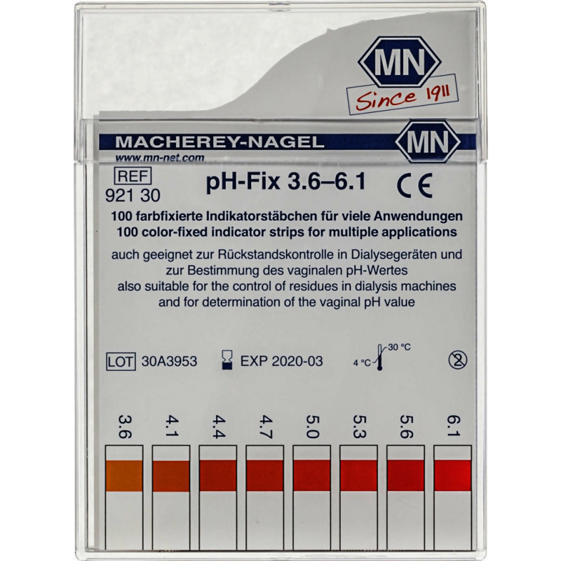 PAPIER INDICATEUR DOSATEST PH-FIX PH3,6-6,1 - PAR 100