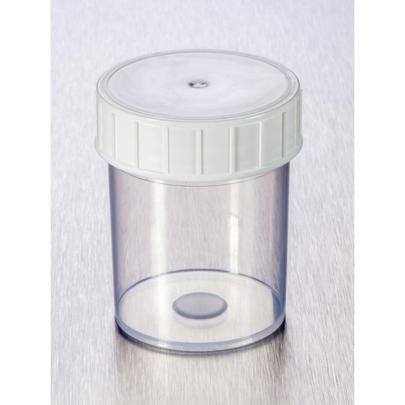 POT PPC ASEPTIQUE 125ML TP50 A BOUCHON BLANC - X 380