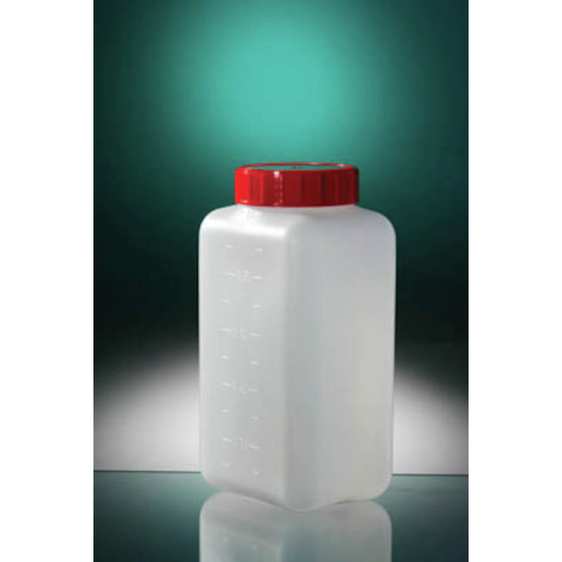 FLACON CARRE LO ASEPTIQUE DOUBLE FERMETURE 1000ML X 90