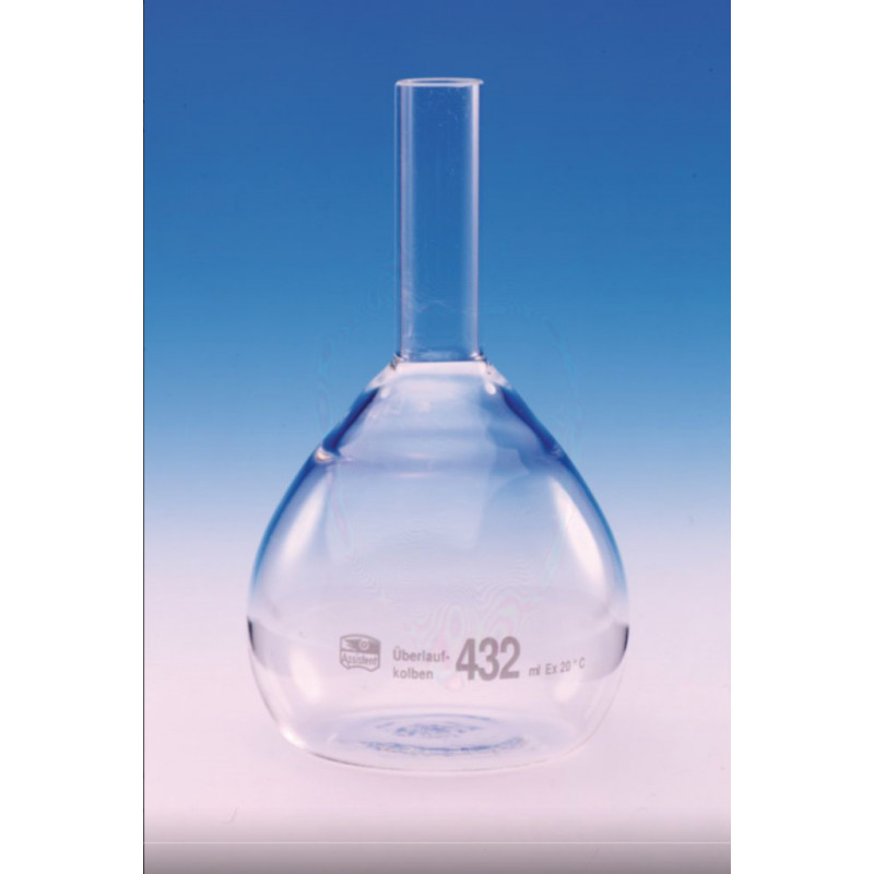 FIOLE JAUGEE A DEBORDEMENT VERRE BORO 3.3 CLASSE B - 97ML