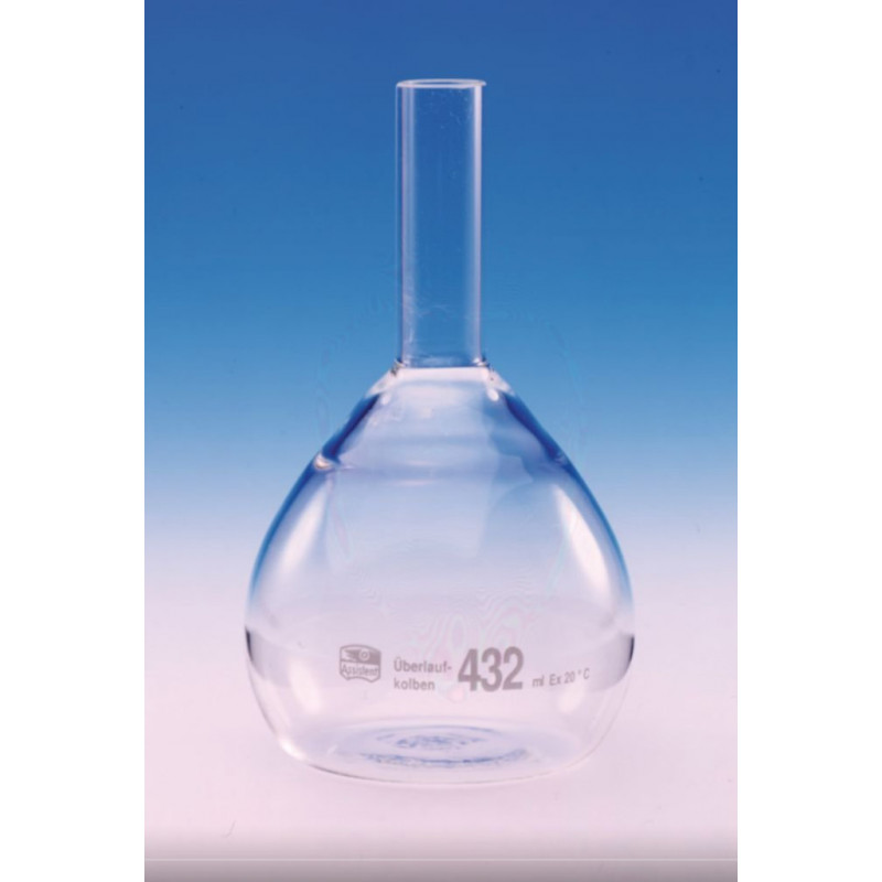 FIOLE JAUGEE A DEBORDEMENT VERRE BORO 3.3 CLASSE B -164ML