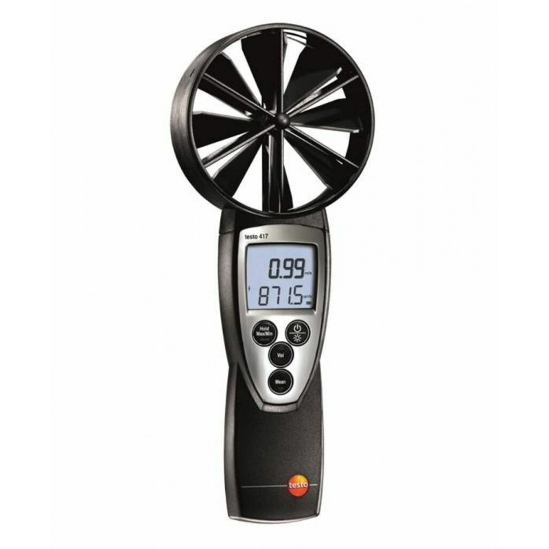 ANEMOMETRE TESTO 417 NUMERIQUE + SONDE HELICE 100MM +CONNEXION APP