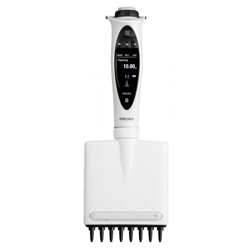 MICROPIPETTE PICUS 8 CANAUX VOLUME VARIABLE 0.2-10µL