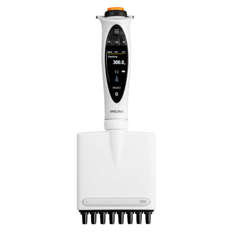 MICROPIPETTE PICUS 8 CANAUX VOLUME VARIABLE 10-300µL
