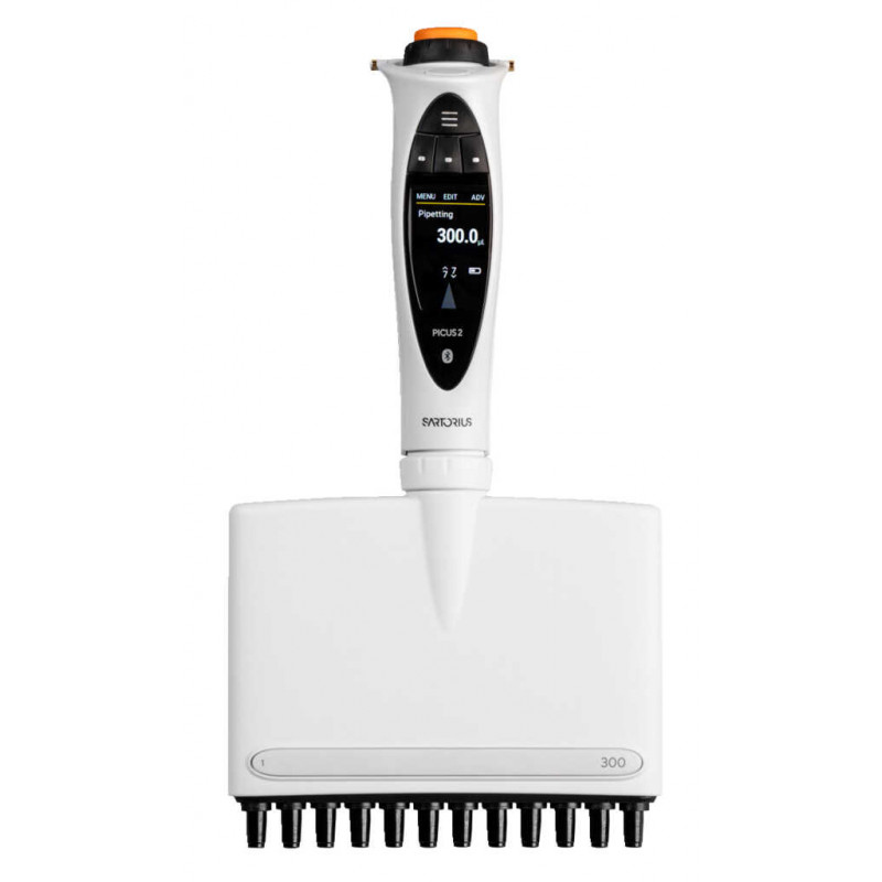 MICROPIPETTE PICUS 12 CANAUX VOLUME VARIABLE 10-300µL