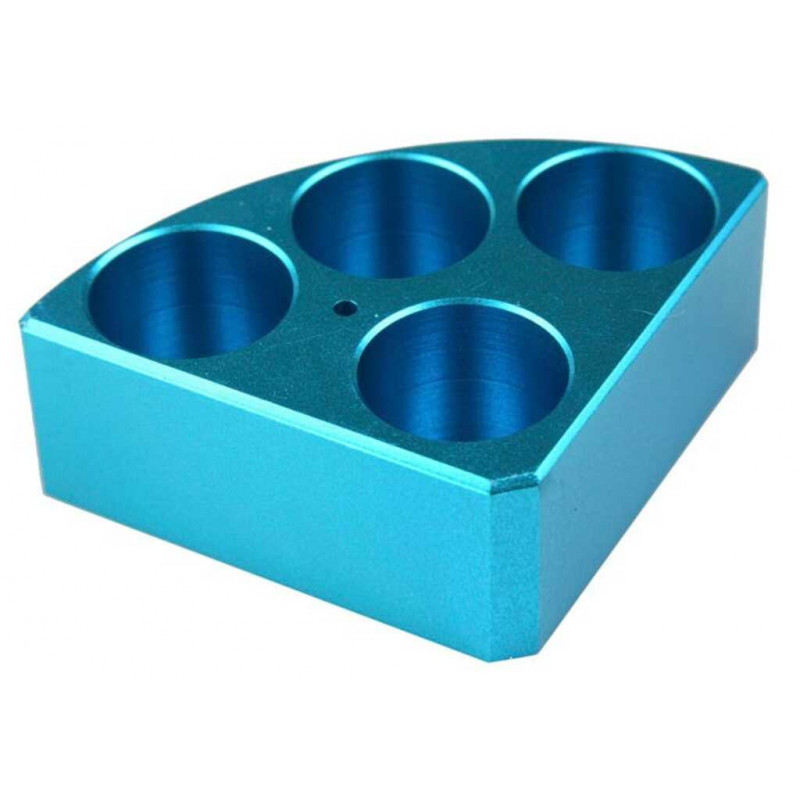 BLOCS CHAUFFANTS BLEUS 4 PLACES DE 30ML DIAM. 28 MM HUMEAU