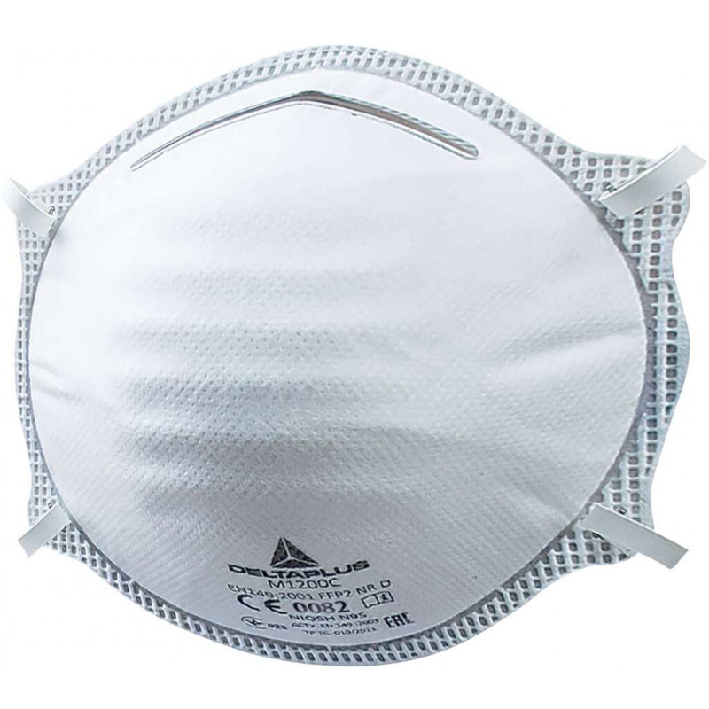 MASQUE RESPIRATOIRE SANS VALVE FFP2 - PACK X20