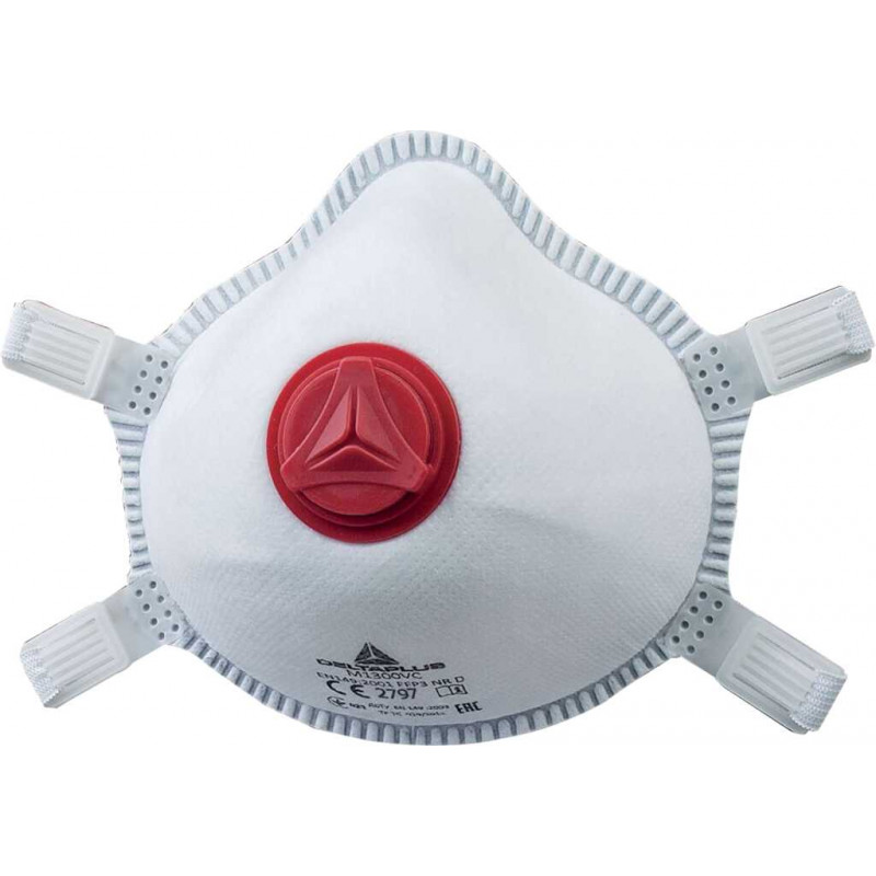 MASQUE RESPIRATOIRE AVEC VALVE FFP3 - PACK X5