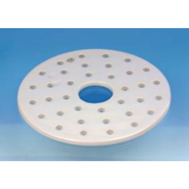 PLAQUE PORCELAINE PERFOREE DIAM.300MM POUR DESSICCATEUR