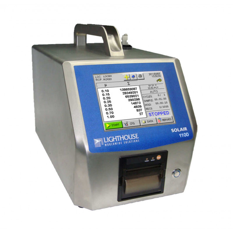COMPTEUR DE PARTICULES SOLAIR 1100LD PORTATIF  6 CANAUX