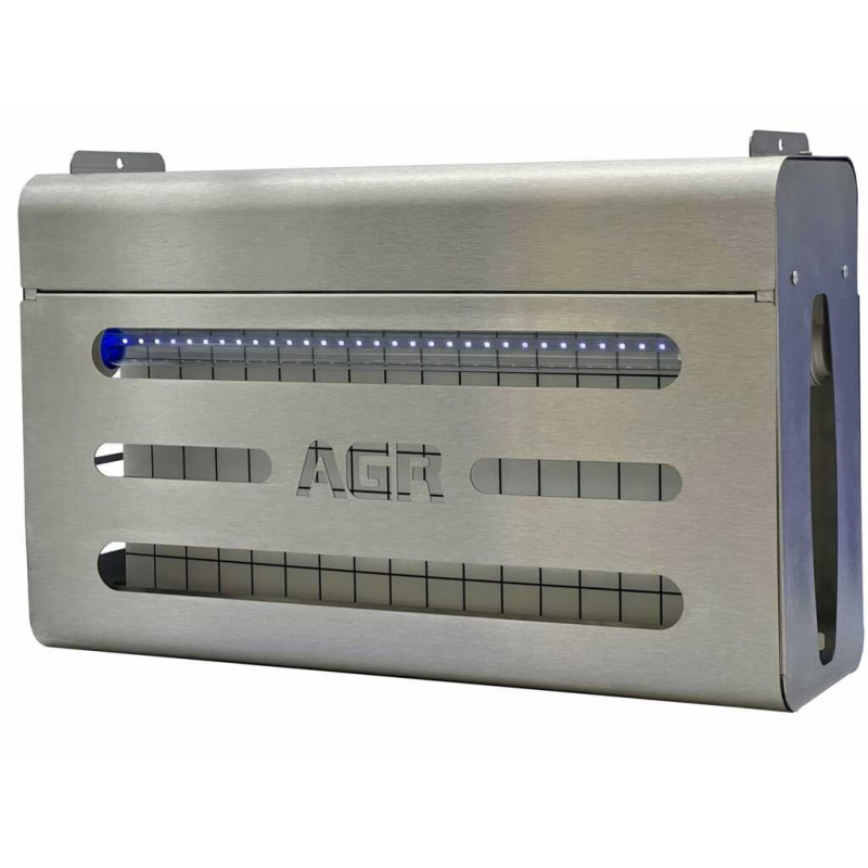 DESINSECTISEUR AGR14 LED INOX A GLUE 80M2 IP21