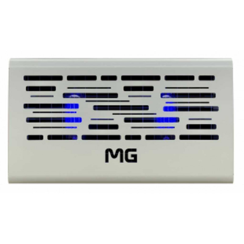 DESINSECTISEUR MURAL MG10 LED INOX A GLU IP20 LAMPE 2X5W