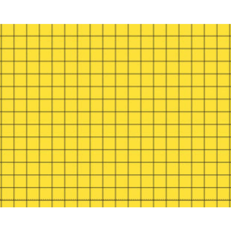PLAQUE DE GLU 345X610MM CARTON JAUNE 1 FACE QUADRILLEE X6