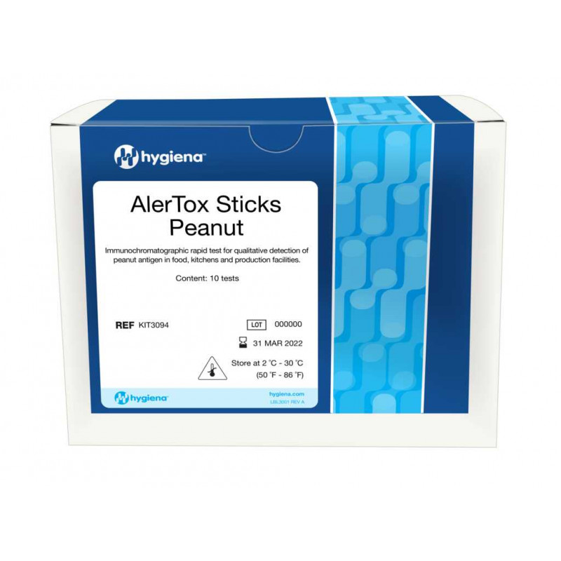 ALERTOX STICKS ALLERGENES ARACHIDE - PACK X10