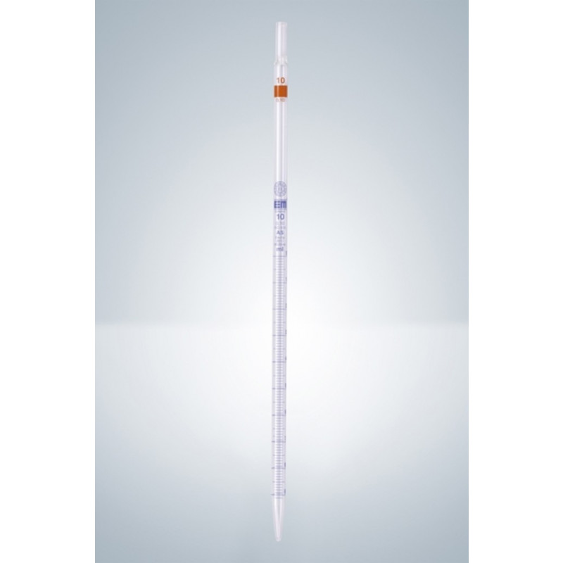 PIPETTE GRADUEE BLEUE AS 5ML EN 0,1ML CERTIFIEE -PACK DE 12