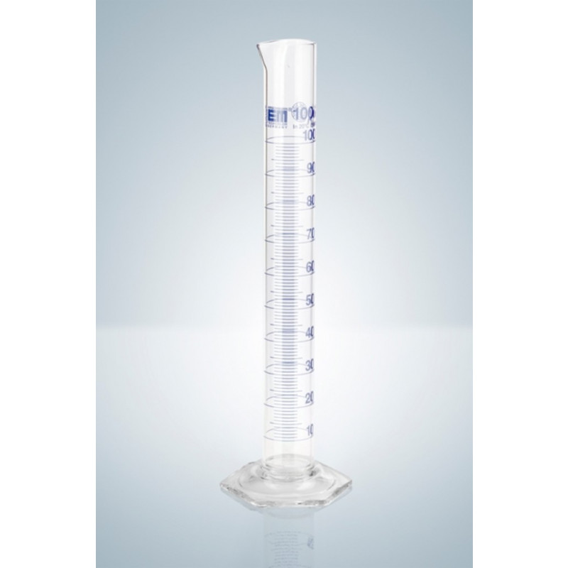 EPROUVETTE VERRE DURAN GRAD. BLEUE CL.A 10ML-X2