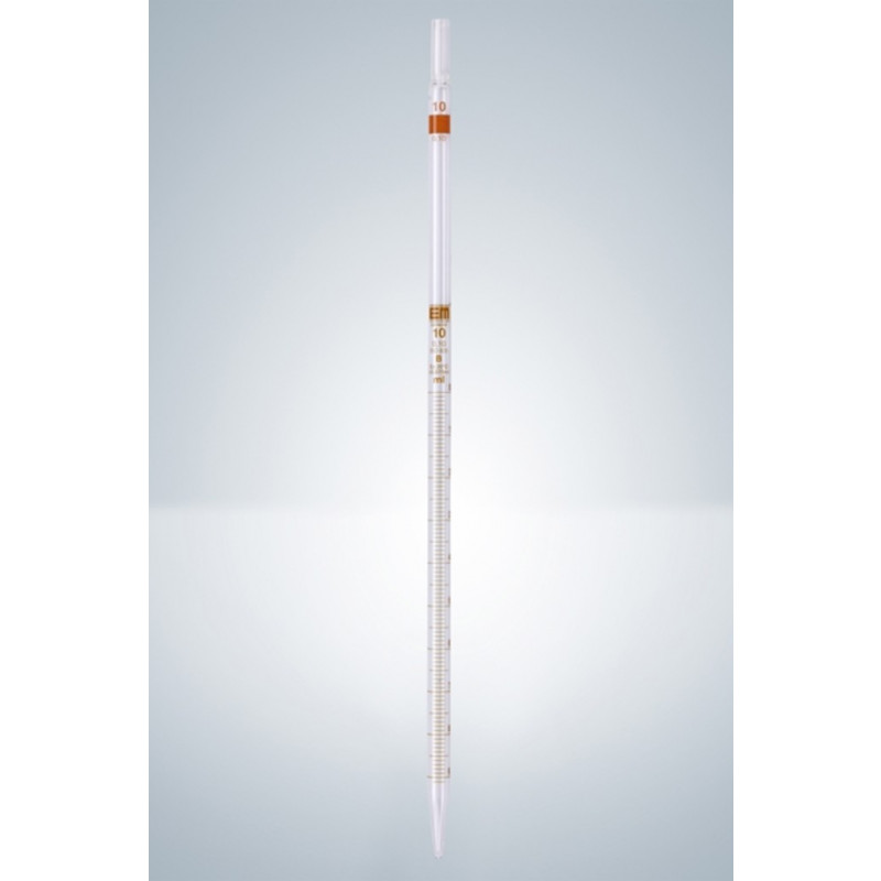 PIPETTE GRADUEE VERRE GR.AMBR T3 CL.B 1/10 1ML-PAR 12