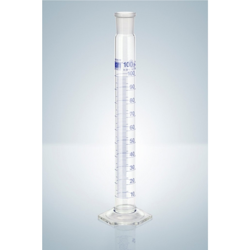 EPROUVETTE GRADUEE BOUCHEE VERRE DURAN CL. A 10ML - X2