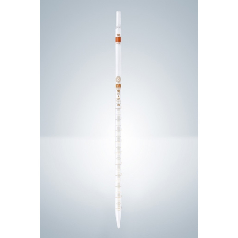PIPETTE EN VERRE GRADUEE 2ML EN 0,02 CONF.USP - PACK DE 12
