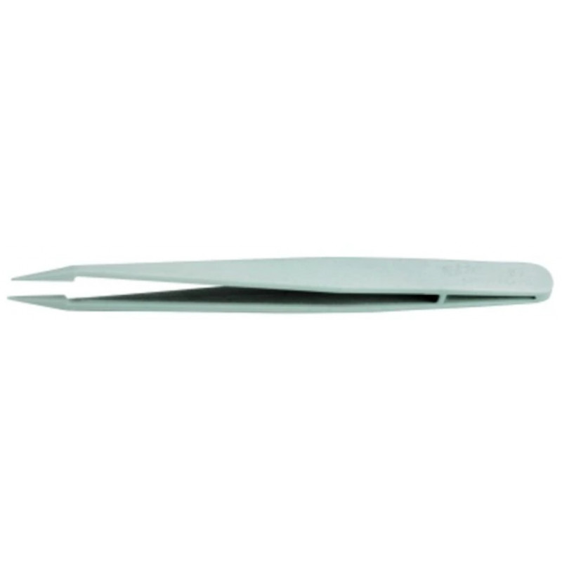 PINCE BRUCELLE DROITE EN PBTP LONG.120MM - POINTES FINES