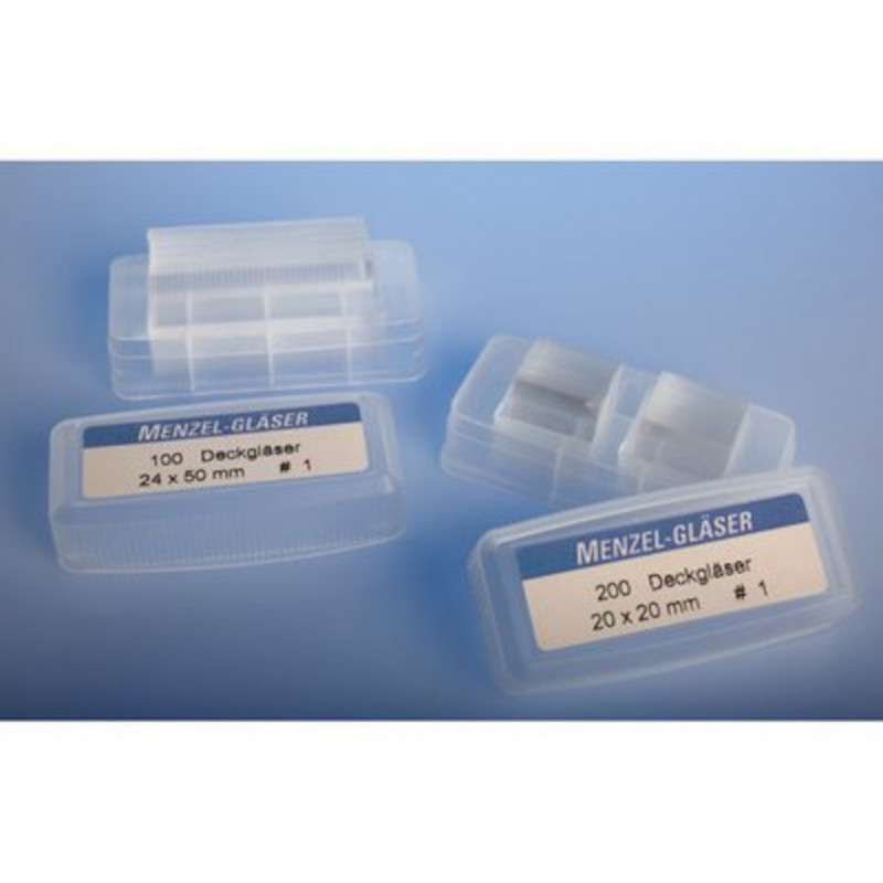 LAMELLE VERRE 20X20MM N.1 - PACK DE 1000