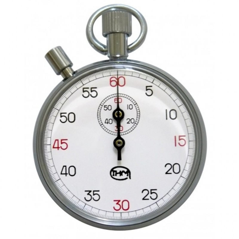 CHRONOMETRE MECANIQUE 1/5 T60 MIN