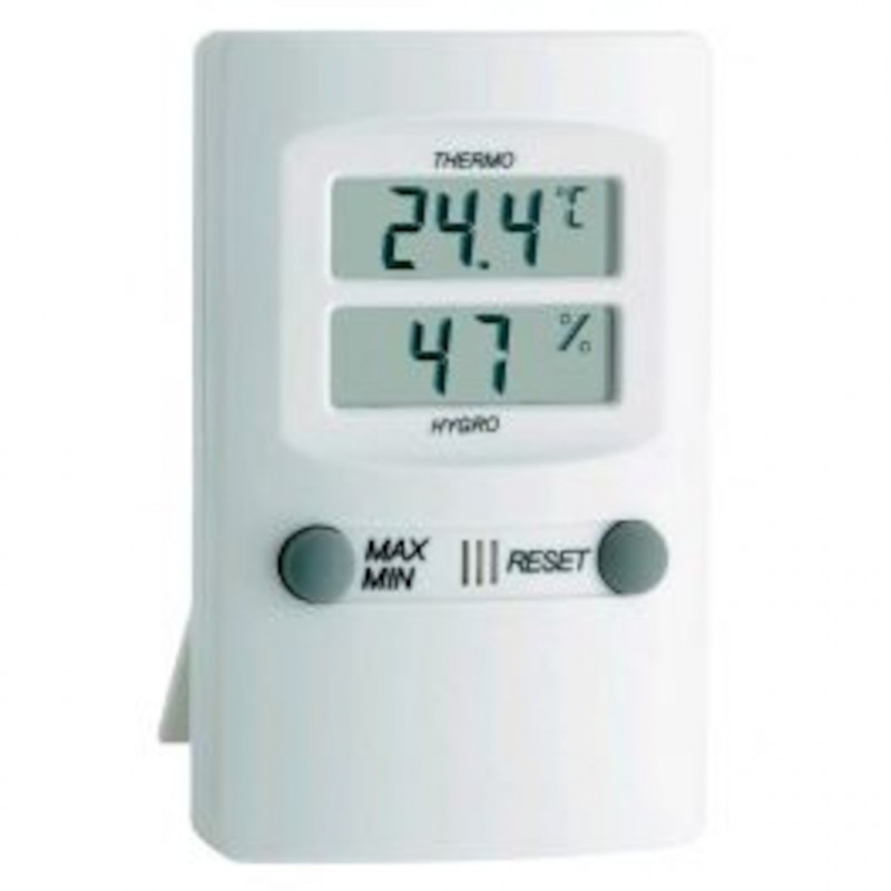 THERMO-HYGROMETRE DIGITAL -10/+60'C - RH 10/99%