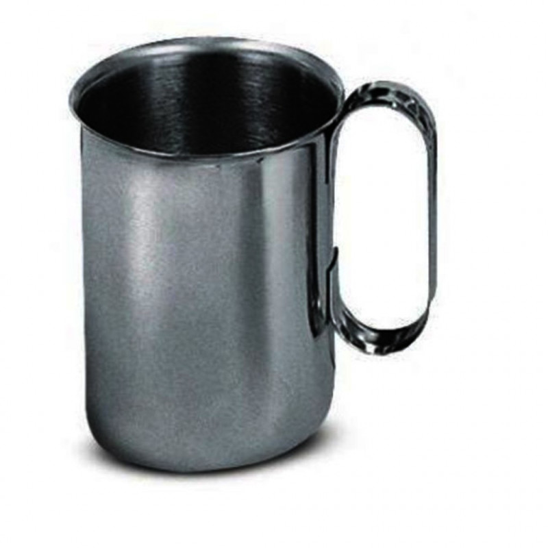 BECHER INOX A BORD VERSEUR AVEC POIGNEE - 2L