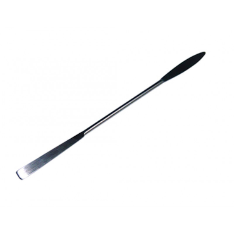 MICRO-SPATULE EN INOX LONGUEUR 130MM - PACK X5