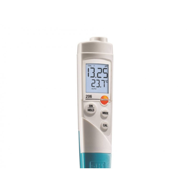 TESTEUR DE PH TESTO 206-PH1 POUR LIQUIDES - LIVRE COMPLET