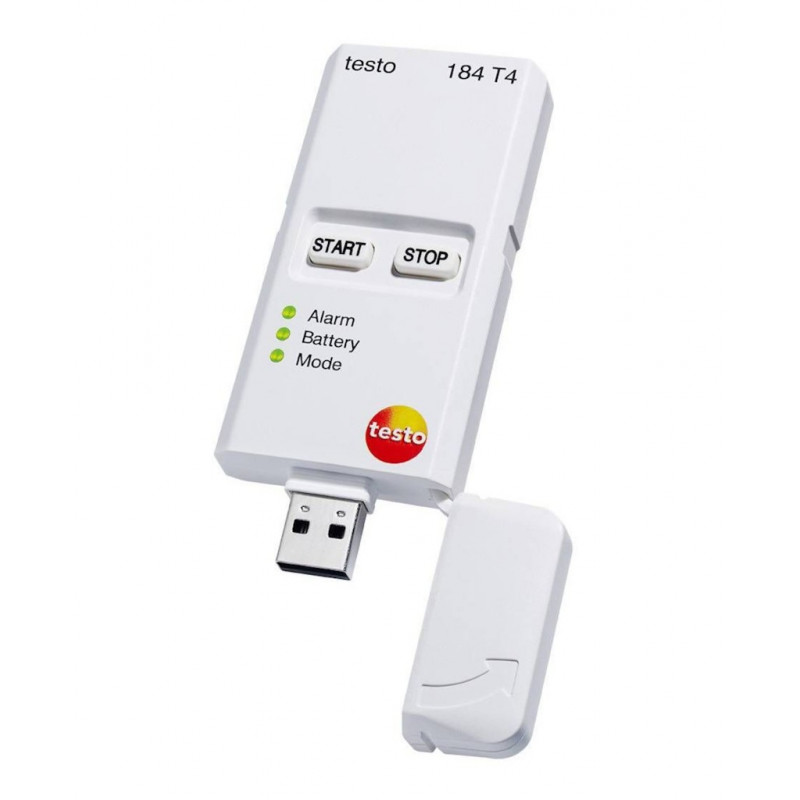 ENREGISTREUR TESTO 184-T4 USB -80/+70'C REUTILISABLE