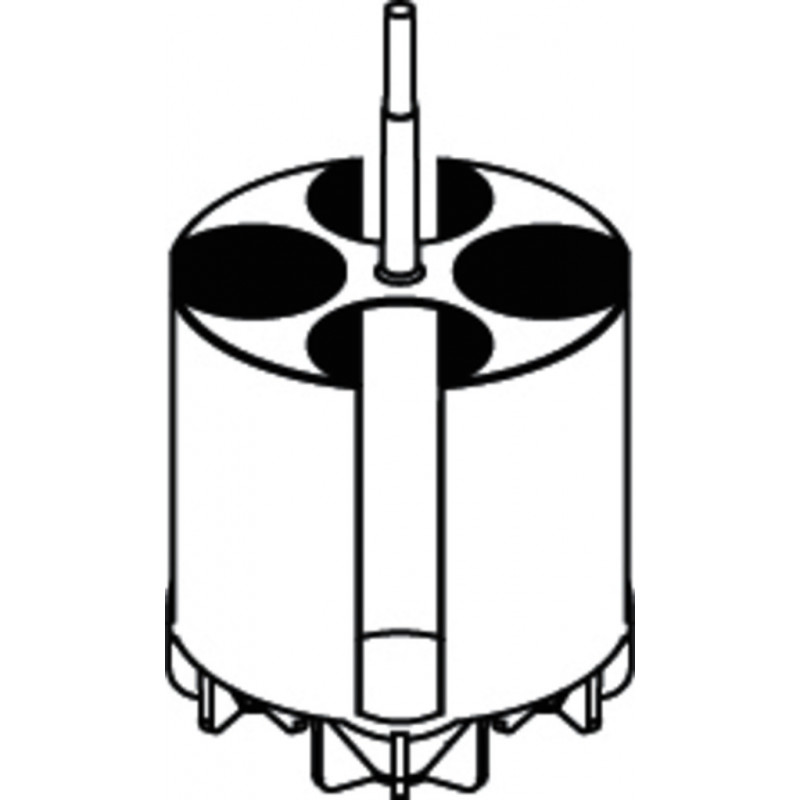ADAPTATEUR 4X50ML (FLACON CONIQUE) HETTICH - 1772-A