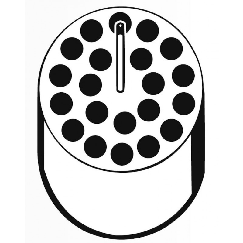 ADAPTATEUR 4775A POUR 21 TUBES D.13MM