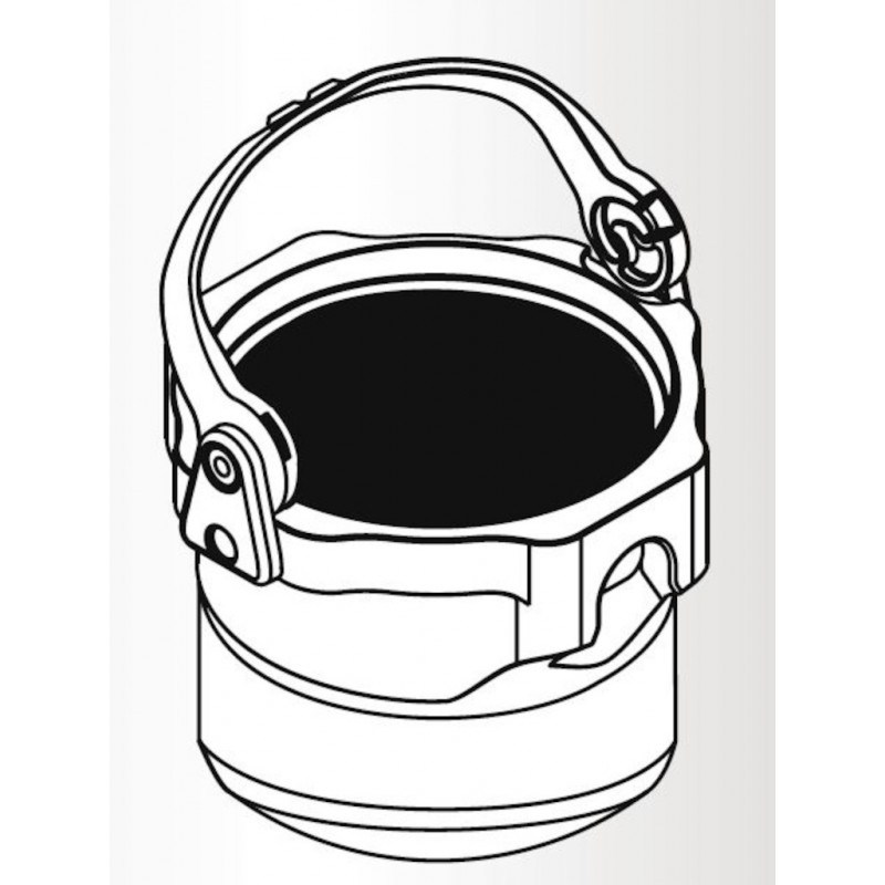 NACELLE FOND ROND POUR ROTOR 5699 HETTICH
