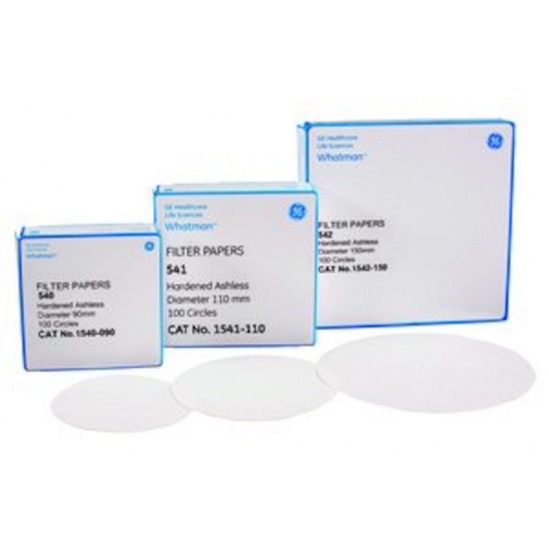 FILTRES WHATMAN QUANTITATIFS GRADE 541 D.460X570MM-PAR 100